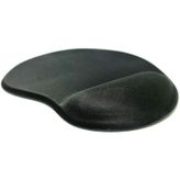 300521 Bileklik Destekli Siyah Mouse Pad