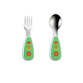 304 Çelik Bebek Kaşık ve Çatal Set cin957
