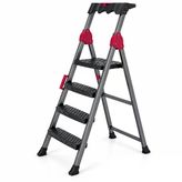 3+1 Basamaklı Metal Merdiven 150Kg.taşıma