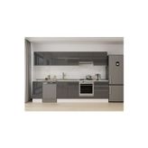 310X210 Cm High Gloss Mutfak Dolabı M-E90S40S60-1 High Gloss | Antrasit - Suntalam