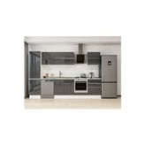 310X210 Cm High Gloss Mutfak Dolabı Mb-E80B50S60-2 High Gloss | Antrasit - Suntalam