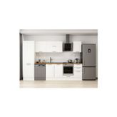 315X210 Cm Klasik Mebran Mutfak Dolabı Beyaz Beyaz Mb-E90B60S45-2 Mebran | Beyaz - Suntalam