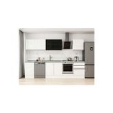 320X210 Cm High Gloss Mutfak Dolabı M-E90S50S60-3 High Gloss | Beyaz - Suntalam