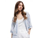 3/4 Geniş Kol Oversize Kimono Ceket