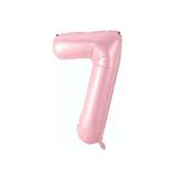 34 Inç Folyo Rakam Balon, PEMBE7