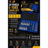 34 Pcs Torx Takımı