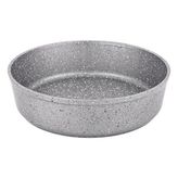 3411 Granit Yuvarlak Fırın Tepsisi Gri 30 cm