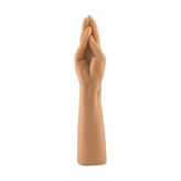 35 cm Dev Boy Ekstra Kalın Realistik El Tasarımlı Dildo – Melez
