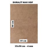 35X50 Duralit Ham Mdf 4 Mm Kalinlik Puruzsuz Cift Yuzey 1 Adet