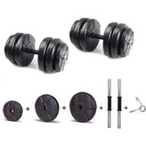 36 kg (2x 18KG) Dambıl Seti Siyah