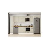 360X222 Cm Klasik Mebran Mutfak Dolabı Beyaz Mbb-E80B40S40-2 Mebran | Kumtaşı - Suntalam