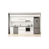 360X240 Cm High Gloss Mutfak Dolabı Mb-E80S40S40-1 High Gloss | Beyaz - Suntalam