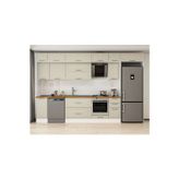 370X240 Cm Klasik Mebran Mutfak Dolabı Beyaz Mb-E90S40S40-2 Mebran | Kumtaşı - Suntalam