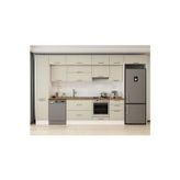 375X240 Cm Klasik Mebran Mutfak Dolabı Beyaz Mbb-E80B45S50-1 Mebran | Kumtaşı - Suntalam