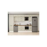 380X240 Cm Klasik Mebran Mutfak Dolabı Beyaz Mbb-E80B60S40-2 Mebran | Kumtaşı - Suntalam
