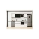 385X240 Cm High Gloss Mutfak Dolabı Mbb-E90B50S45-3 High Gloss | Beyaz - Suntalam