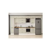 385X240 Cm Klasik Mebran Mutfak Dolabı Beyaz Mbb-E80B45S60-2 Mebran | Kumtaşı - Suntalam