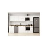 390X222 Cm Klasik Mebran Mutfak Dolabı Beyaz Beyaz Mb-E90S60S40-2 Mebran | Beyaz - Suntalam