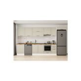 390X222 Cm Klasik Mebran Mutfak Dolabı Beyaz Mb-E90S60S40-1 Mebran | Kumtaşı - Suntalam