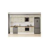 390X240 Cm Klasik Mebran Mutfak Dolabı Beyaz Mb-E90S40S60-2 Mebran | Kumtaşı - Suntalam
