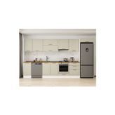395X222 Cm Klasik Mebran Mutfak Dolabı Beyaz Mb-E90S45S60-1 Mebran | Kumtaşı - Suntalam