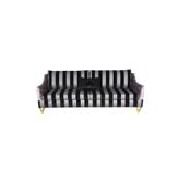 3A Mobilya Black Silver Kanepe