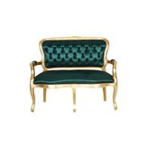 3A Mobilya Emeral Green 2'Li Kanepe