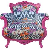 3A Mobilya Flowers Retro Berjer