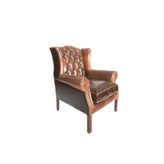 3A Mobilya Leather Pullap 100X62X82 cm Berjer