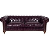 3A Mobilya Purple Pullap Chesterfield