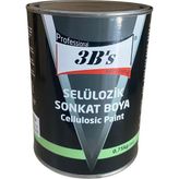 3b's Selülozik Boya Mat Siyah 0,750kg Net