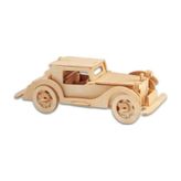 3D Ahşap Araba Maket Puzzle 28 Parça