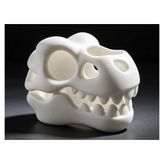 3D Baskıflix T-Rex Masaüstü Kalem Organizer - Beyaz