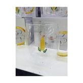 3D Mısır Figürlü Kupa Bardak - 400 ml - Şeffaf