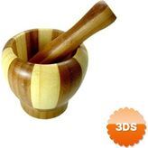 3D Sepetim Bambu Havan (ahşap) Büyük