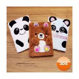 3D Sepetim Panda Tasarımlı Peluş Defter