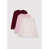 3lü Çocuk Basic Tişört Regular Fit/Normal Kesim 7610493-91626