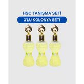 3Lü Lüx Kolonya Seti