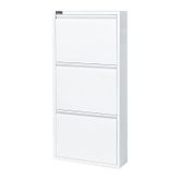 3'lü Metal Ayakkabılık (beyaz)