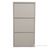 3'lü Metal Ayakkabılık ( Gri )