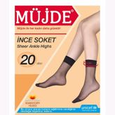 3'Lü Müjde Ekonomik Ince Soket Tül Çorap