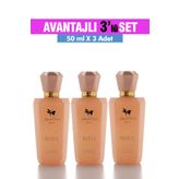 3'Lü Set Alberto Taccini Rhea Kadın Parfümü 50 ml