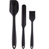 3'lü Silikon Spatula Seti Spatula-Pasta Spatulası-Yumurta Fırçası