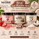 3’lü Tuz Peeling Seti – 3 × 300 G