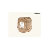 3m 10 mm 20 Metre Jüt Halat Ip Dekoratif Hasır Ip