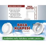 3m Aspiratör Baca Klapesi Çekvalfiye