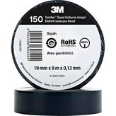 3m Elektrik Bantı Izole Bant Siyah 1 Adet