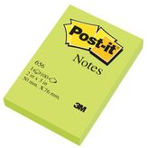 3M Post-it 656 Sarı Yapışkanlı Not Kağıdı