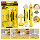 3Pcs Silikon - Mala - Derz Kazıyıcı Set (4886)
