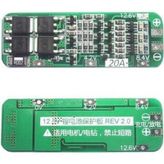 3S 20A 18650 Lipo Pil Balans Devresi Bms Modülü